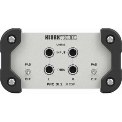 Klark Teknik DI 20P Passive Stereo DI Box – Zboží Mobilmania