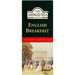 Ahmad Tea London Tea English Breakfast černý čaj 25 sáčků