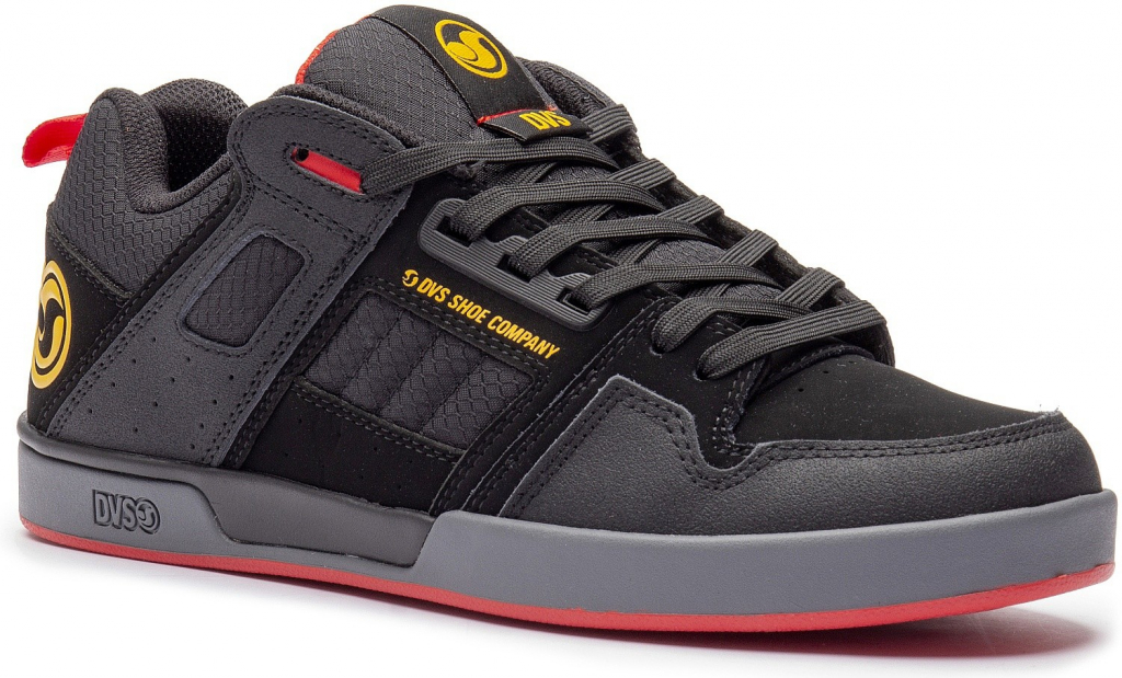 Dvs Comanche 2.0+ Black/Yellow/Fiery/Nubuck