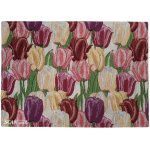 SCANquilt prostírání motiv tulipány pastelová prostírání 30x45cm – Zboží Dáma
