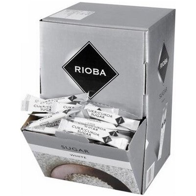 Rioba porcovaný cukr bílý tyčinka 4g (500 ks) – Hledejceny.cz