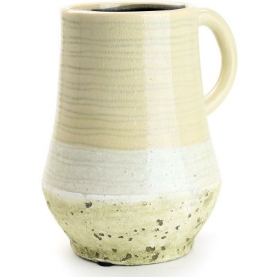 VÁZA KERAMIKA S UCHOM 18*15*H21cm SUPER CENA! – Hledejceny.cz