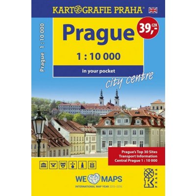 Prague city centre in your pocket 1 : 10 000 – Zboží Mobilmania