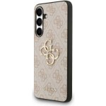 Guess Samsung S25 FE PU Leather 4G Metal Logo růžové GUHCS25FE4GMGPI – Zboží Živě