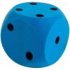 Příslušenství ke společenským hrám Androni Kostka měkká velikost 16 cm, modrá