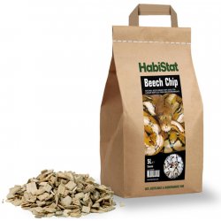 HabiStat Beech Chip Substrate hrubý 15 kg