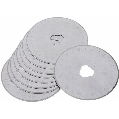 TEXI Náhradní čepel do řezacího kolečka, TEXI 4099, rovná čepel, průměr 45mm, 10 kusů – Zboží Dáma