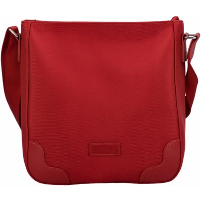 Lehká dámská textilní crossbody Odilon červená