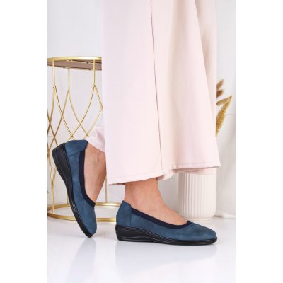 Koka Shoes fashion baleríny na klínku 7012-6NA – Zboží Dáma