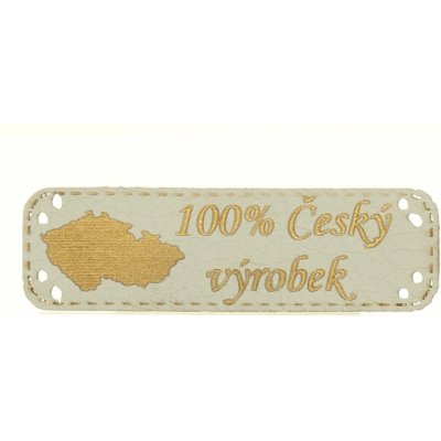 Naše galanterie Obdélník světle šedá koženka mapa – Hledejceny.cz