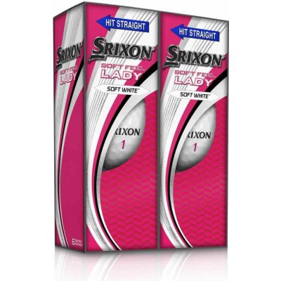 Srixon Soft Feel Lady bílé 6 ks – Hledejceny.cz