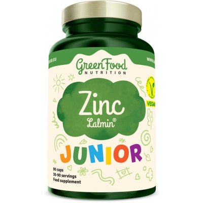 GreenFood Nutrition Junior Zinek Lalmin® 90 kapslí – Hledejceny.cz