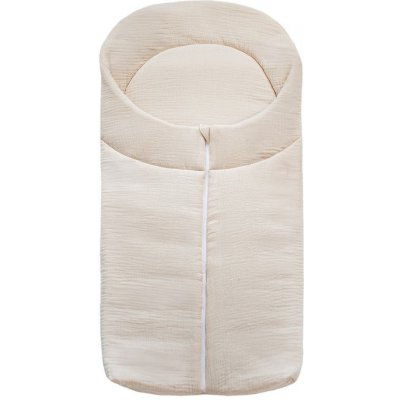 Baby R+R Dětský mušelínový spací pytel Béžová – Sleviste.cz