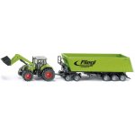 Siku Farmer Traktor s předním nakladačem a přívěsem 1:50 – Sleviste.cz