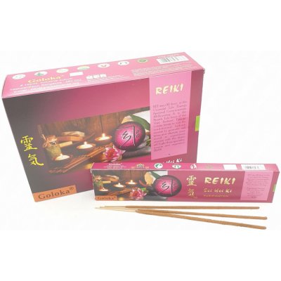 Goloka Vonné tyčinky Reiki Sei Hei Ki 15 g – Sleviste.cz