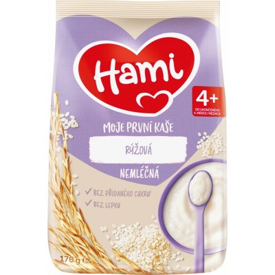 Hami Moje první kaše nemléčná rýžová 9 x 170 g – Zboží Mobilmania