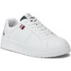 Dětské tenisky Tommy Hilfiger Logo Low Cut Lace-Up Sneaker T3X9-33360-1355 bílá