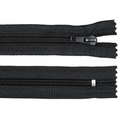 Stoklasa Spirálový zip No 5 délka 18 cm POL Balení: 1 ks, Varianta: 332 černá 332 černá – Hledejceny.cz