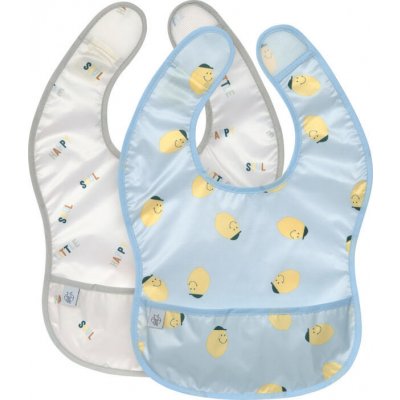 Lässig 4babies Lightweight Bib Garden Explorer boys Lightweight Bib Happy Fruits lemon – Zboží Dáma