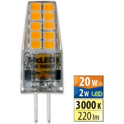 Mc LED McLED G4 LED žárovka ML-325.004.92.0 – Zboží Mobilmania