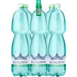 Korunní Jemně perlivá přírodní minerální voda multipack 6 x 1,5 l – Hledejceny.cz