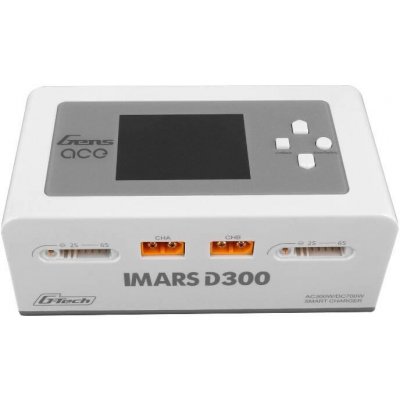 GensAce Charger iMars D300 Dual Channel 300W EU White – Zboží Dáma