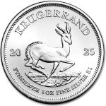 Krugerrand South African Mint stříbrná mince 1 oz – Hledejceny.cz