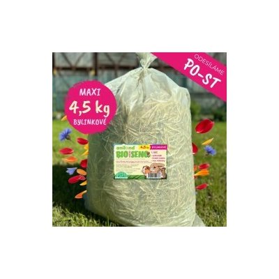Aniland BIO luční seno první seč MAXI 4,5 kg – Hledejceny.cz