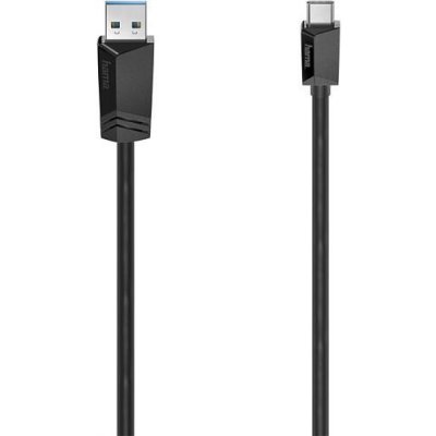 Hama 200651 USB-C 3.2 Gen1, typ A-C, 0,75m, černý – Sleviste.cz