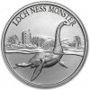 Silver Shield Stříbro Loch Ness Příšera 2 oz
