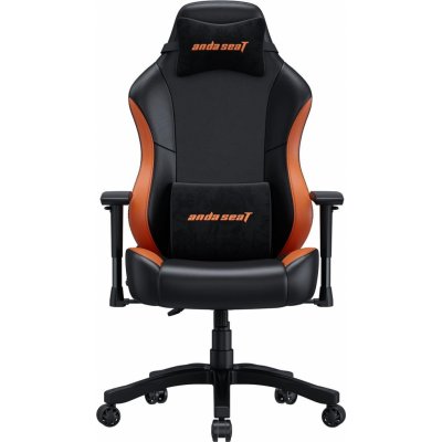 Anda Seat Luna Premium L Black & Orange AD18-48-BO-PV – Zboží Dáma