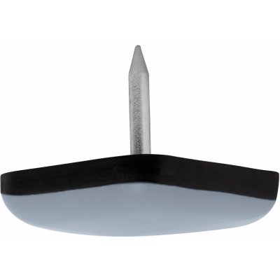 Walteco PTFE kluzák s hřebem 24x24 mm, světle šedý, 8 ks , 50566 – Sleviste.cz