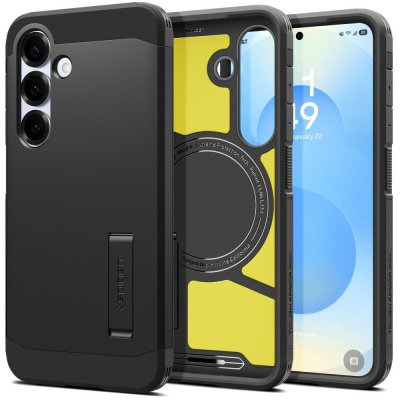 Spigen Tough Armor MagSafe Samsung Galaxy S25 black ACS09008 – Zboží Živě