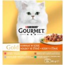 Gourmet Gold kousky se zeleninou ve šťávě 8 x 85 g