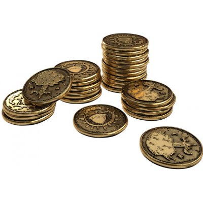 Final Frontier Games Bardwood Grove: Metal Coin Set – Zboží Živě