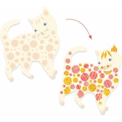 Djeco Kreativní sada Eloidina kočka – Zboží Dáma