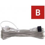 EMOS Prodlužovací kabel pro spojovací řetězy Standard transparentní 10 m venkovní i vnitřní závěs 1550015006 – Hledejceny.cz