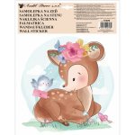 Samolepicí dekorace pro děti Srnka (30 × 42 cm) / Dětská samolepka na stěnu 15509 Room Decor – Hledejceny.cz