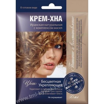 Fitocosmetic krémová henna v hotovém stavu s olejovým komplexem "Posilující" 50 ml