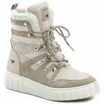 Mustang 1446-603-4 dámská zimní obuv béžové – Zboží Mobilmania