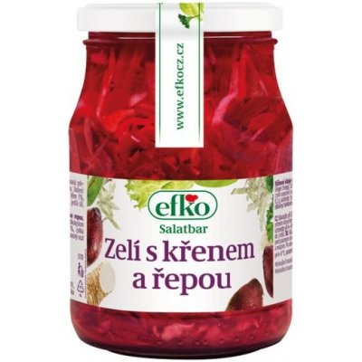 efko Zelí s křenem a řepou 330g – Hledejceny.cz