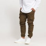 Urban Classics Cargo Jogging pants hnědé – Zboží Dáma