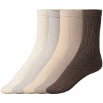 Esmara dámské ponožky s BIO bavlnou 5 párů béžová/černá – Zbozi.Blesk.cz