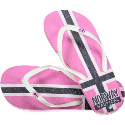 Norway 1963 sandály růžová