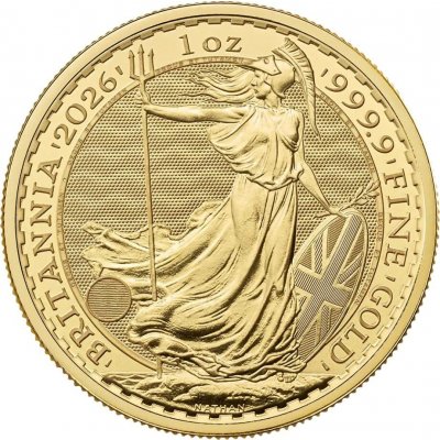 Royal Mint Zlatá mince Britannia Charles III 2026 1 oz – Zboží Mobilmania