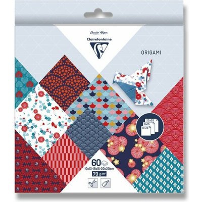 Clairefontaine Sada papírů Origami Hanayo 60 listů – Hledejceny.cz