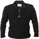 Rothco svetr acrylic commando 1/4 zip černý – Zboží Dáma