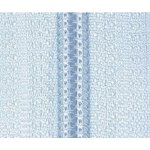 Zip spirálový dělitelný No 6 délka 45 až 75 cm - dvoucestný barva 27 světle modrá délka 75 cm – Hledejceny.cz