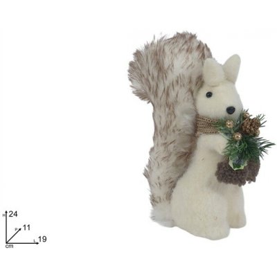 PROHOME - Veverka 24cm zlatá šála – Hledejceny.cz