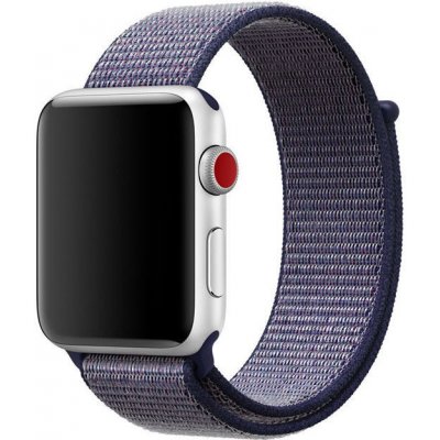 eses Nylonový řemínek pro Apple Watch - Tmavě modrý 42mm, 44mm, 45mm, 49mm